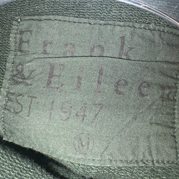 Frank & Eileen Effie Funnel Neck Pullover in Dark Green - Picture 3 of 6